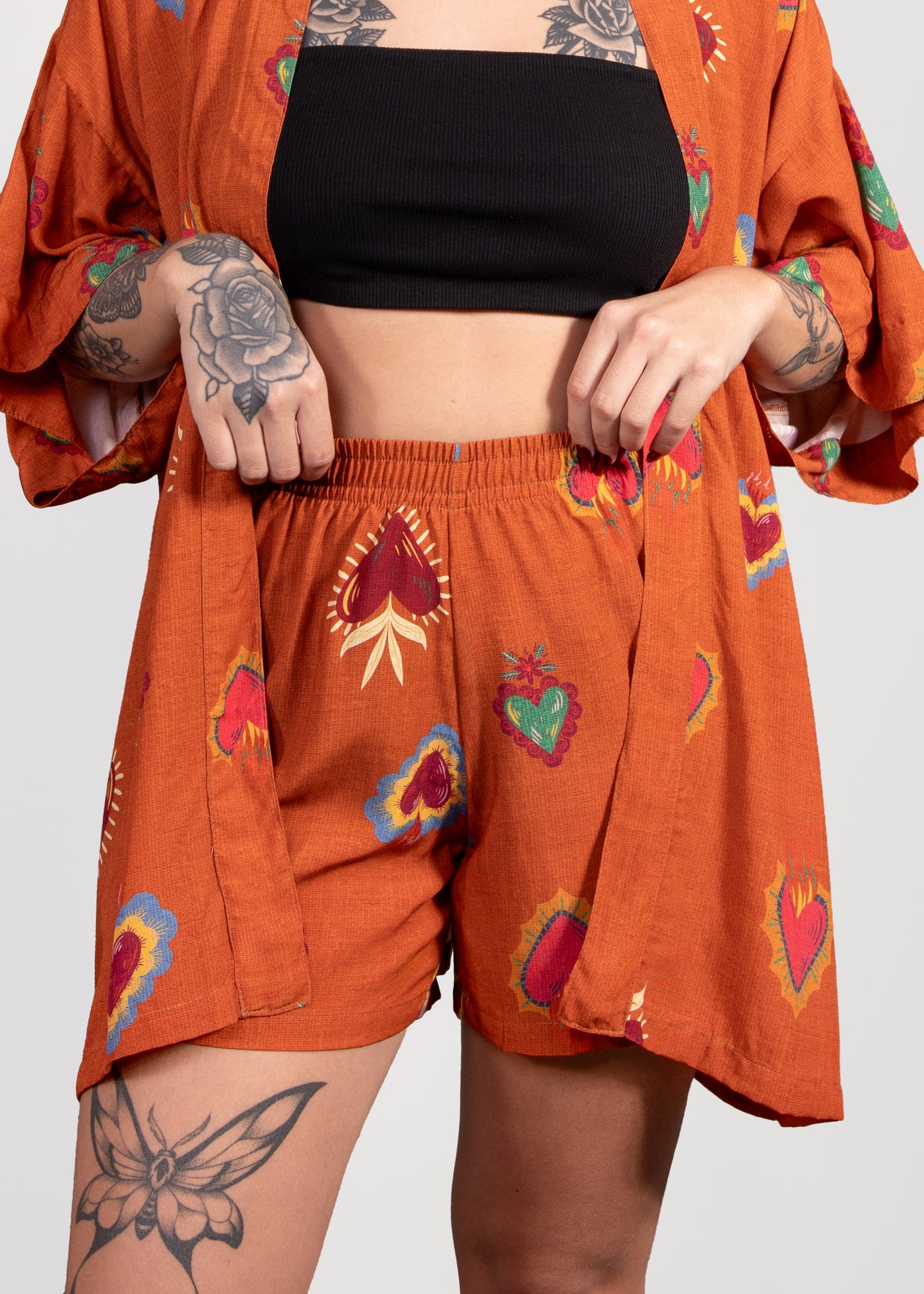 Heart On Fire Shorts