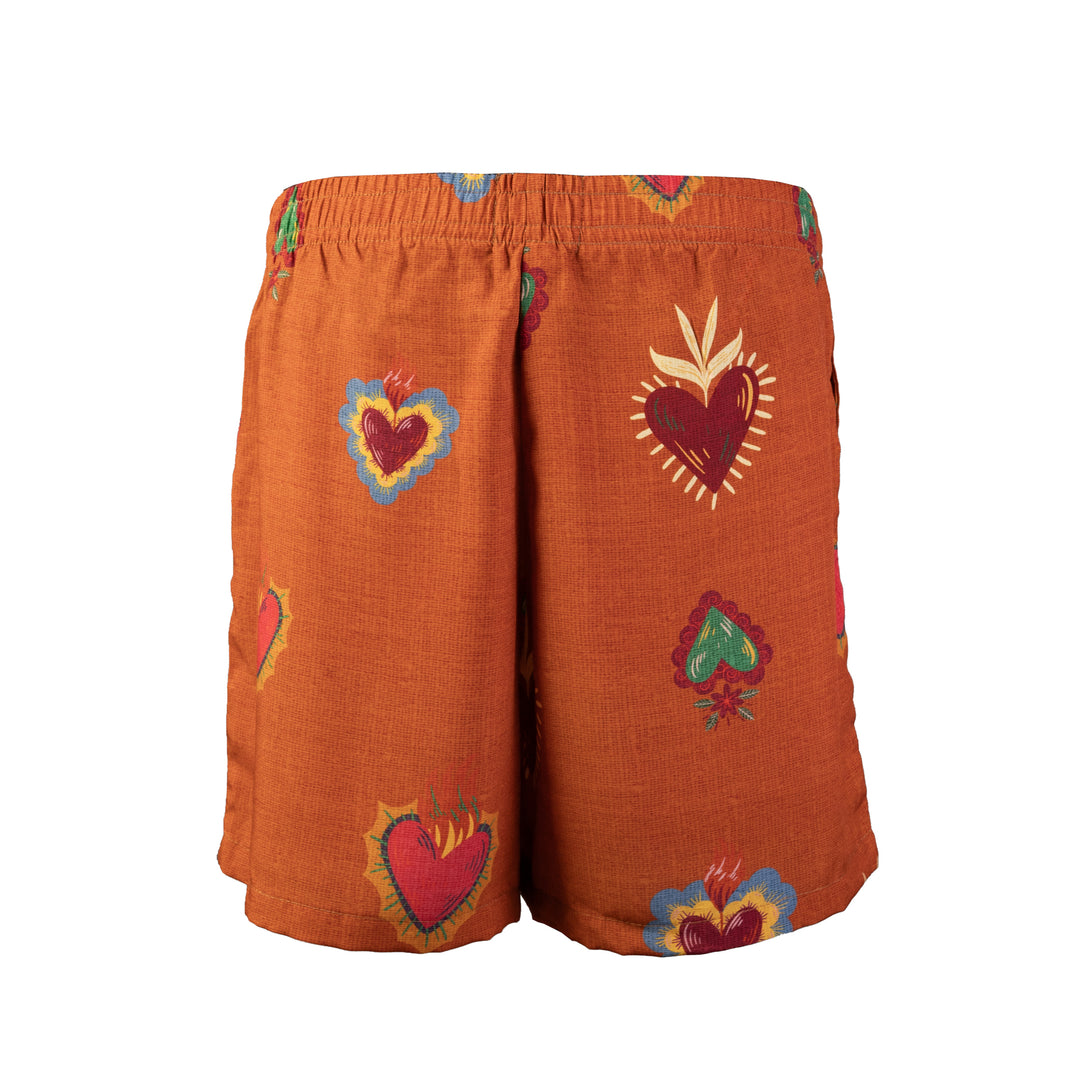 Heart On Fire Shorts