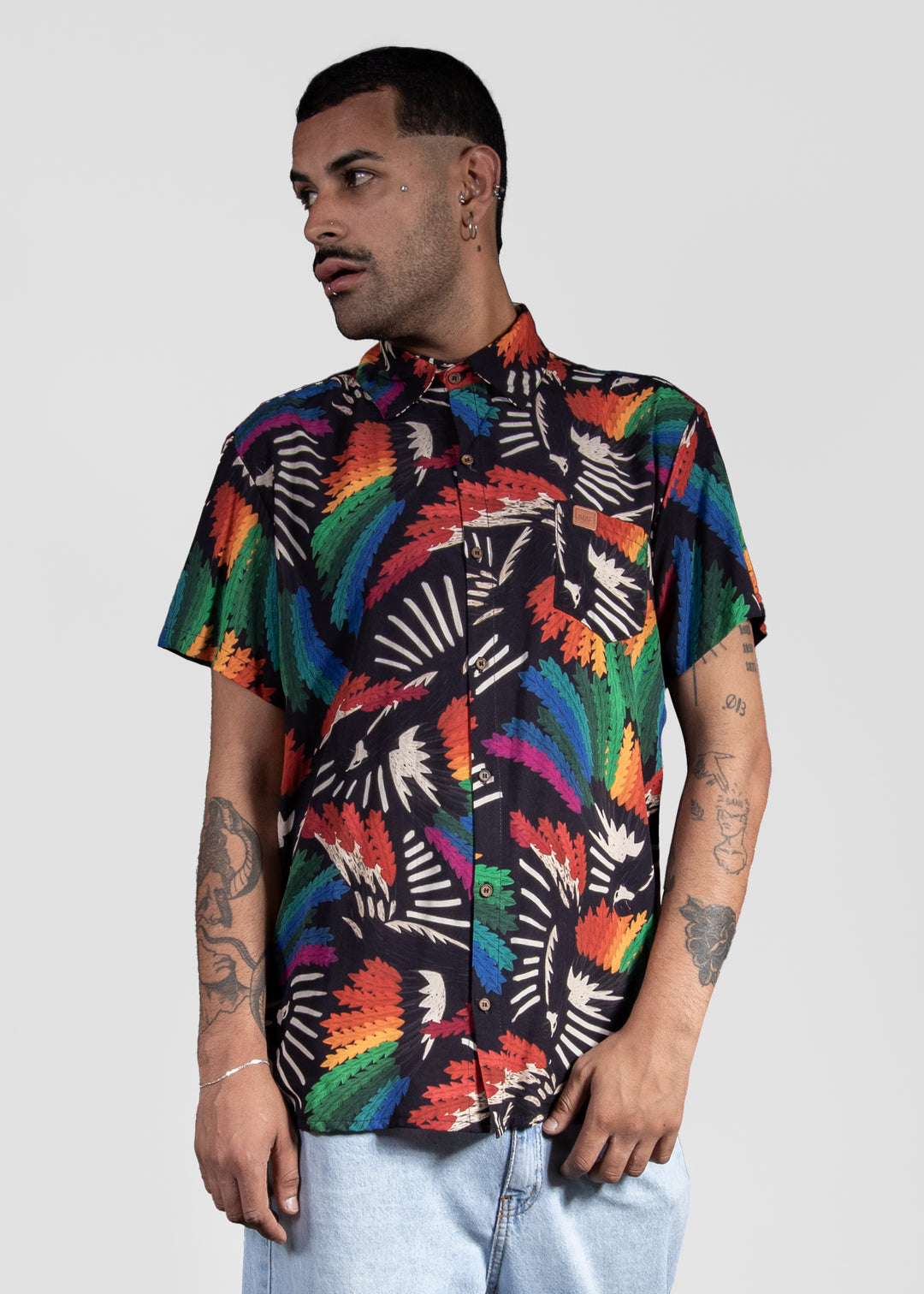 Rainbow Bird Shirt