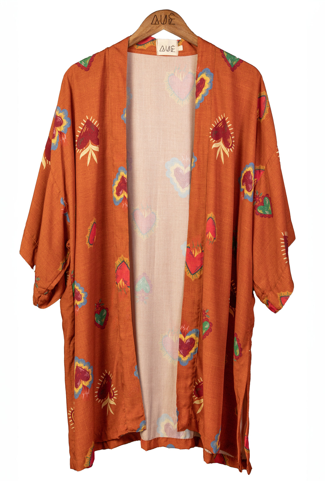 Heart On Fire Oversized Kimono