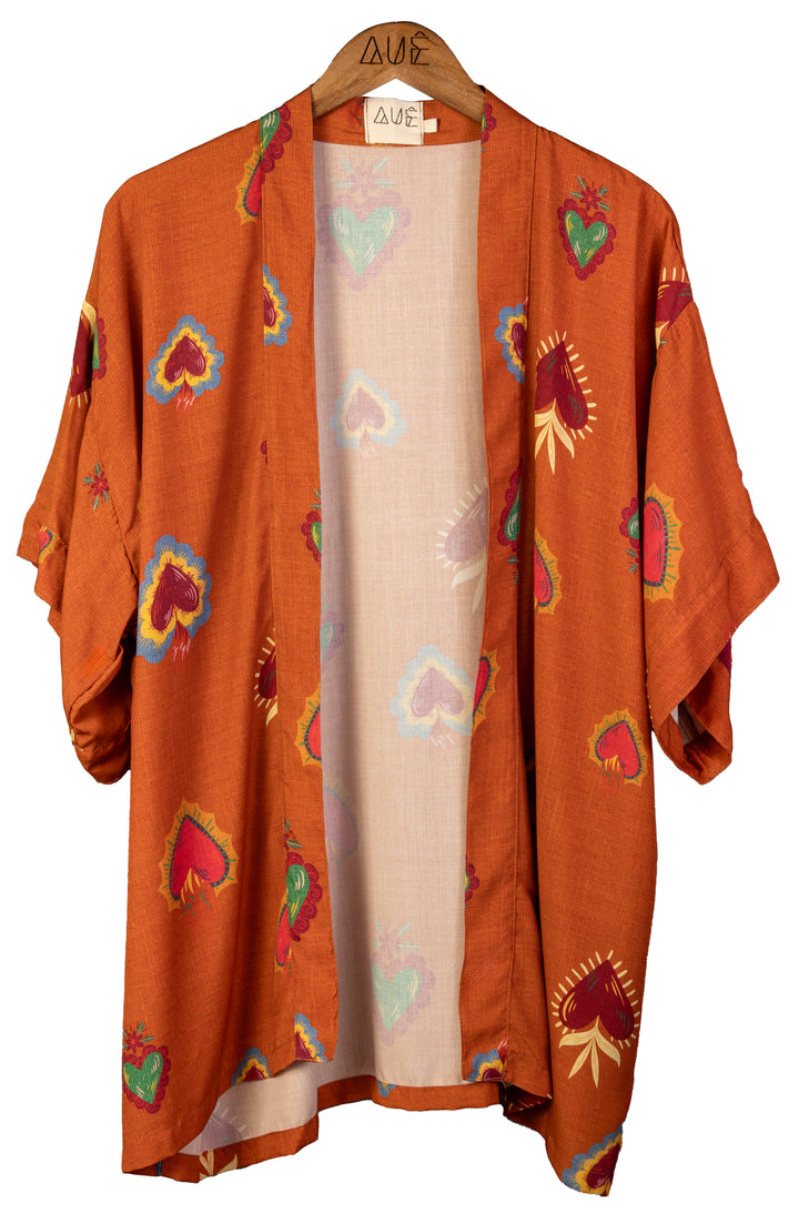 Heart On Fire Kimono