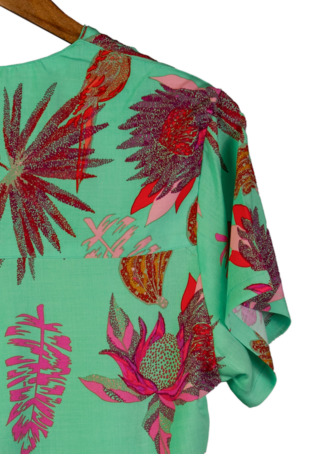 Purple Haze Tropical Crop Top